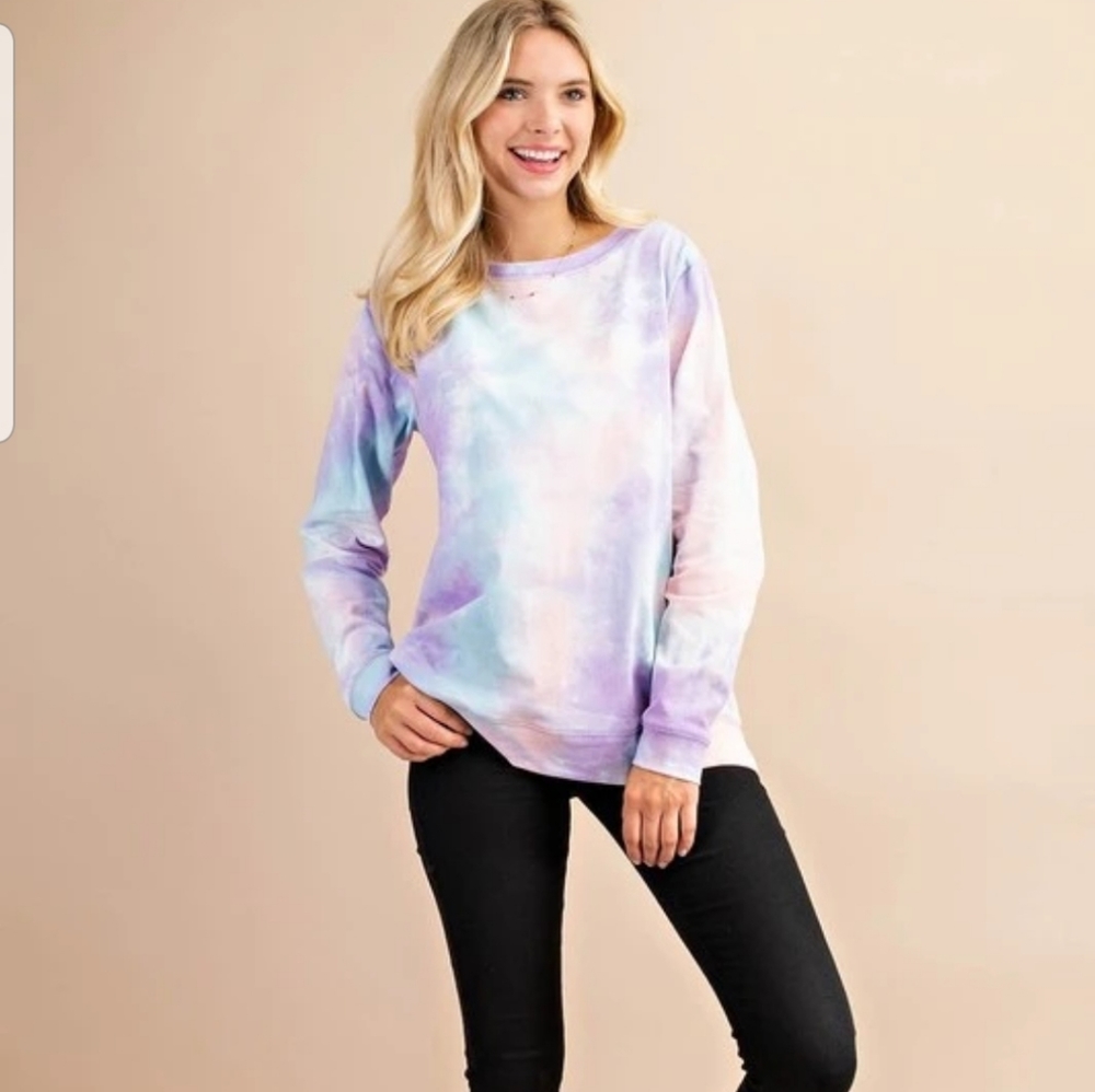 Cotton candy long sleeve